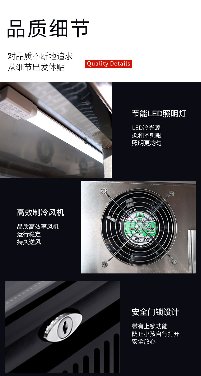 永利yl23411吧台柜局部细节1
